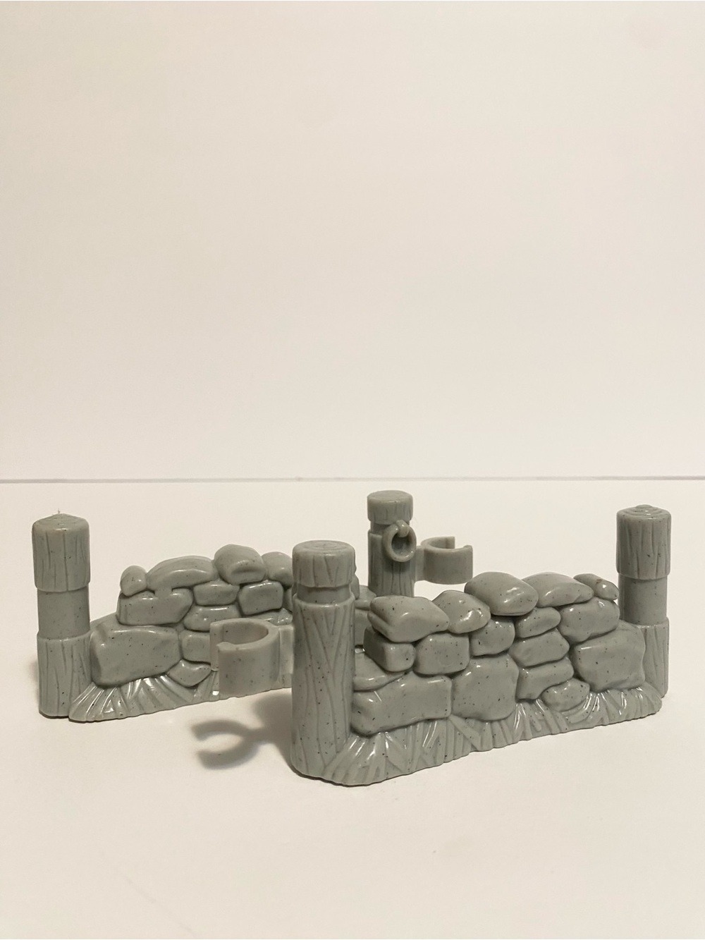 Little People Stone Grey Fence Farm Barn Nativity Castle Wall Toy Lot 4/$20 🛑